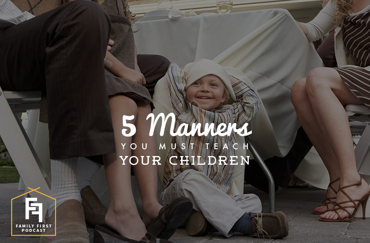 teaching children manners
